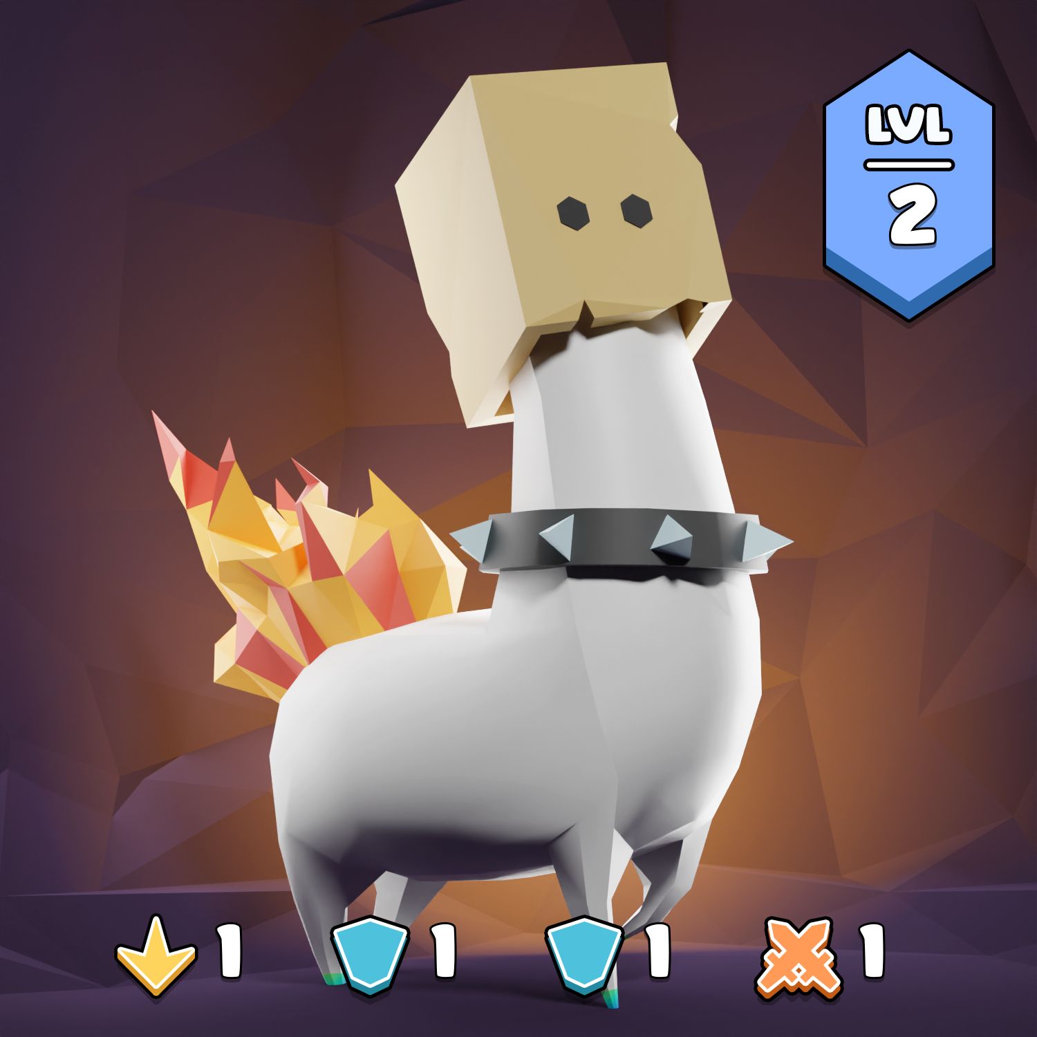 Curve Llama #25