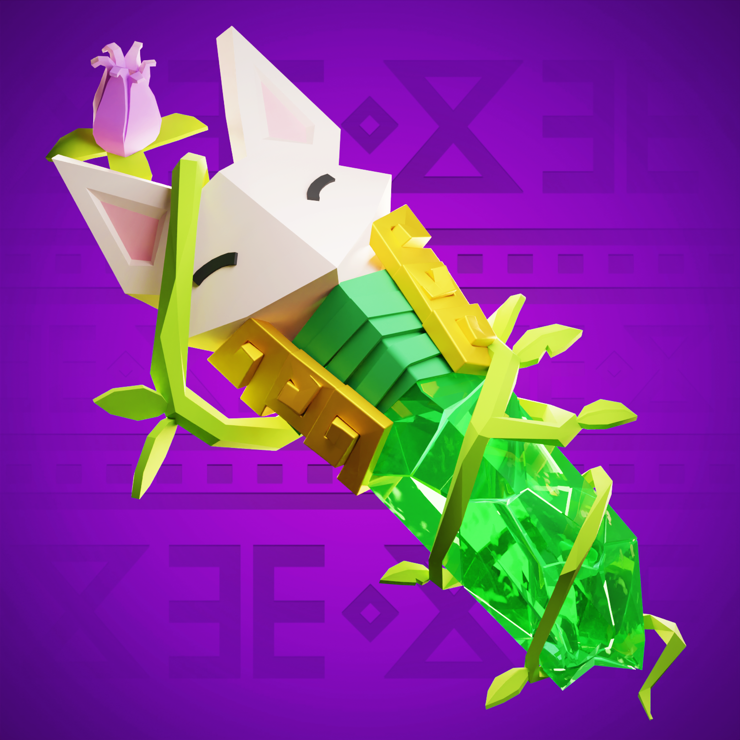 Spirit Blossom Gem (Grass)